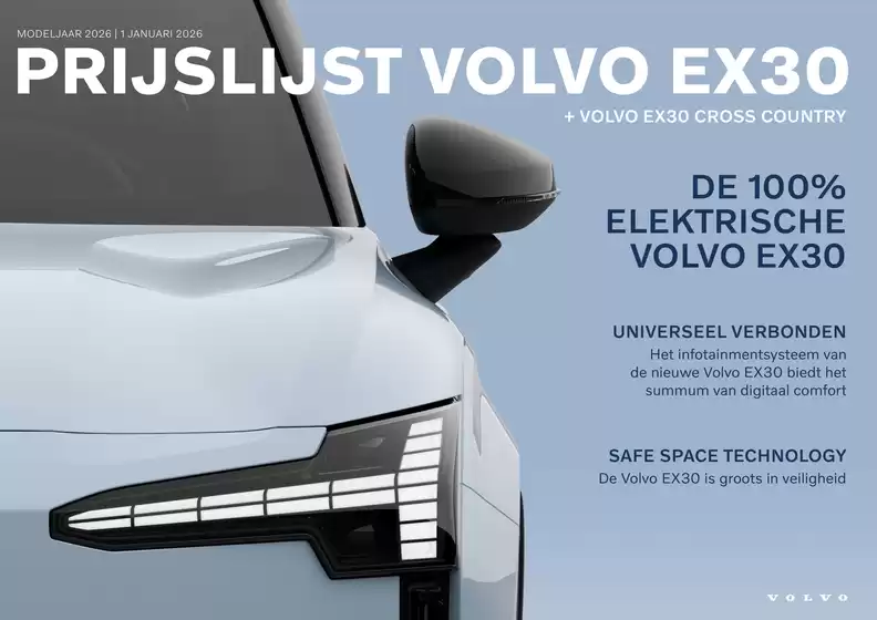 Catalogus van Volvo in Rotterdam | VOLVO EX30 | 2026-01-01T00:00:00.000Z - 2026-06-30T00:00:00.000Z