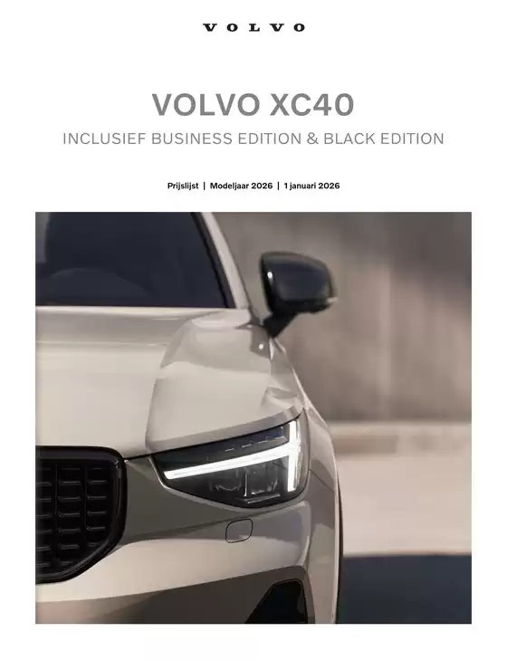 Catalogus van Volvo in Rotterdam | VOLVO XC40 | 2026-01-01T00:00:00.000Z - 2026-06-30T00:00:00.000Z