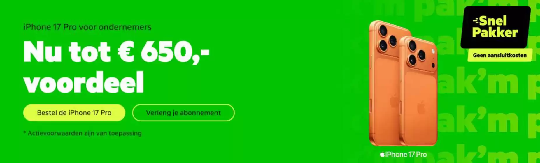 Catalogus van KPN in Sliedrecht | €650 korting | 2025-12-30T00:00:00.000Z - 2026-01-06T00:00:00.000Z