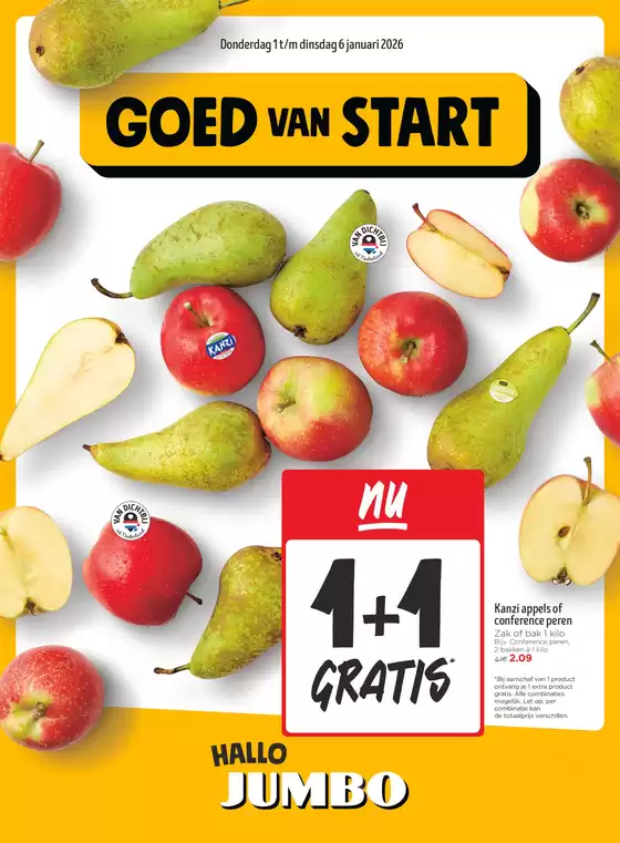 Catalogus van Jumbo in Hoogeveen | Exclusieve deals en koopjes | 2026-01-01T00:00:00.000Z - 2026-01-06T00:00:00.000Z