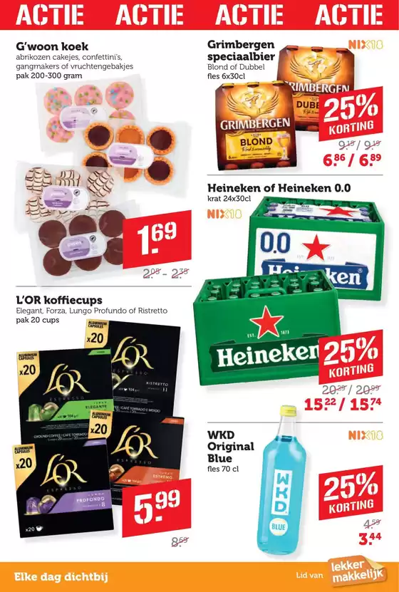 Catalogus van Lekker Makkelijk | Topaanbiedingen voor slimme spaarders | 2025-12-31T00:00:00.000Z - 2026-01-14T00:00:00.000Z