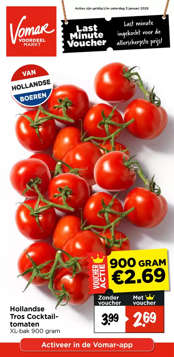 Catalogus van Vomar in Eindhoven | De beste aanbiedingen van Nederland | 2026-01-01T00:00:00.000Z - 2026-01-03T00:00:00.000Z