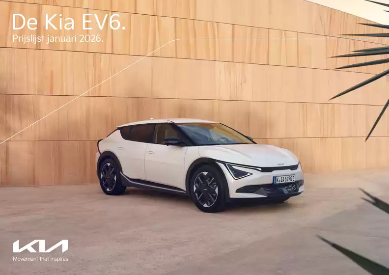 Catalogus van Kia in Eindhoven | Kia Netherlands EV6 prijslijst | 2026-01-01T00:00:00.000Z - 2026-01-31T00:00:00.000Z