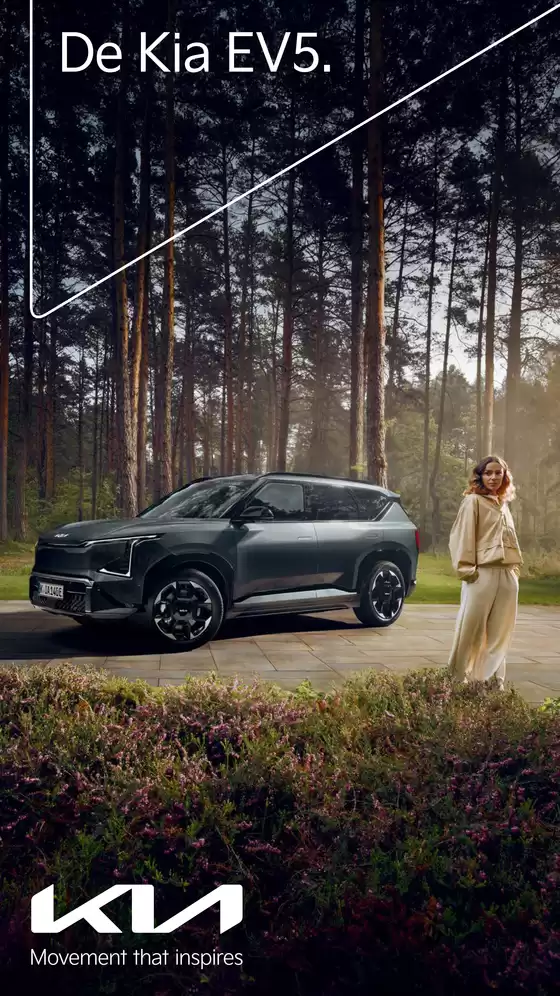 Catalogus van Kia in Eindhoven | Kia Netherlands EV5 brochure | 2026-01-01T00:00:00.000Z - 2026-01-15T00:00:00.000Z