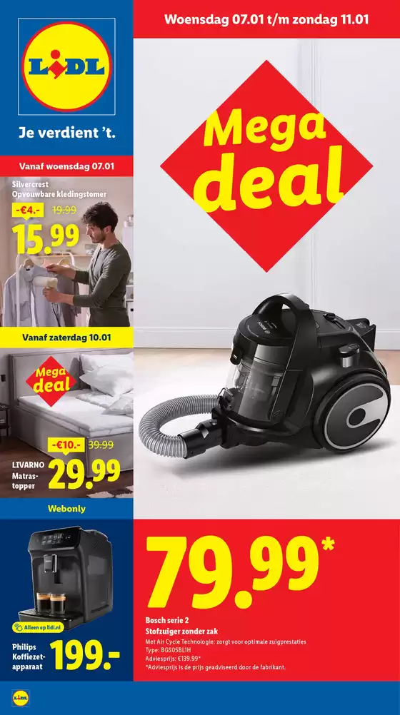 Catalogus van Lidl in Rotterdam | wo 07/01 & za 10/01 | 2026-01-07T00:00:00.000Z - 2026-01-13T00:00:00.000Z