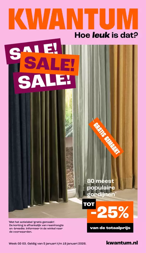 Catalogus van Kwantum in Nijmegen | Kwantum Folder - Wk 2-3 Kwantum Folder Nl | 2026-01-05T00:00:00.000Z - 2026-01-18T00:00:00.000Z