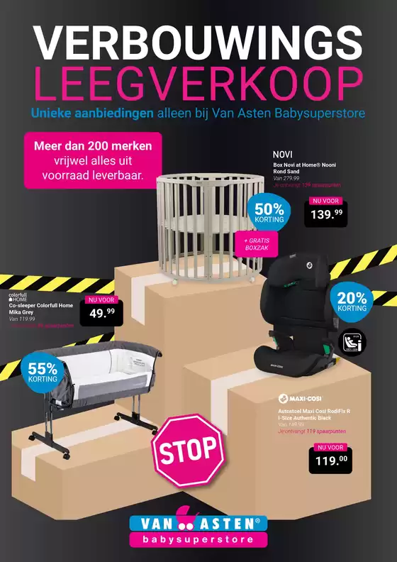 Catalogus van Van Asten BabySuperstore in Ede | Folder | 2026-01-05T00:00:00.000Z - 2026-02-04T00:00:00.000Z