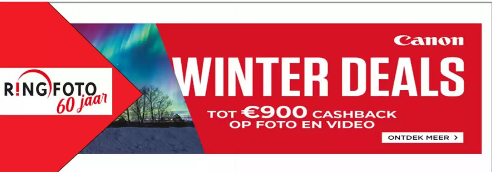 Catalogus van Ringfoto | Tot €900 cashback deals | 2026-01-05T00:00:00.000Z - 2026-01-19T00:00:00.000Z