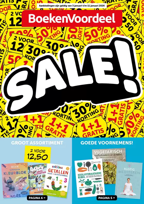 Catalogus van Boekenvoordeel in Enschede | Exclusieve deals voor onze klanten | 2026-01-03T00:00:00.000Z - 2026-01-11T00:00:00.000Z