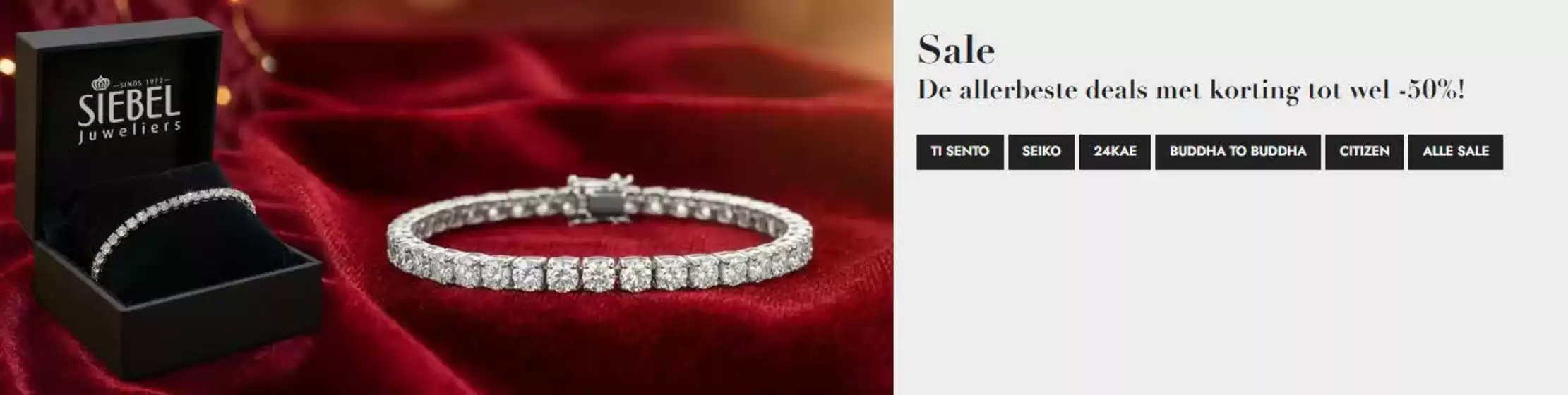 Catalogus van Siebel juwelier in Geldrop | tot 50% Korting | 2026-01-06T00:00:00.000Z - 2026-01-20T00:00:00.000Z