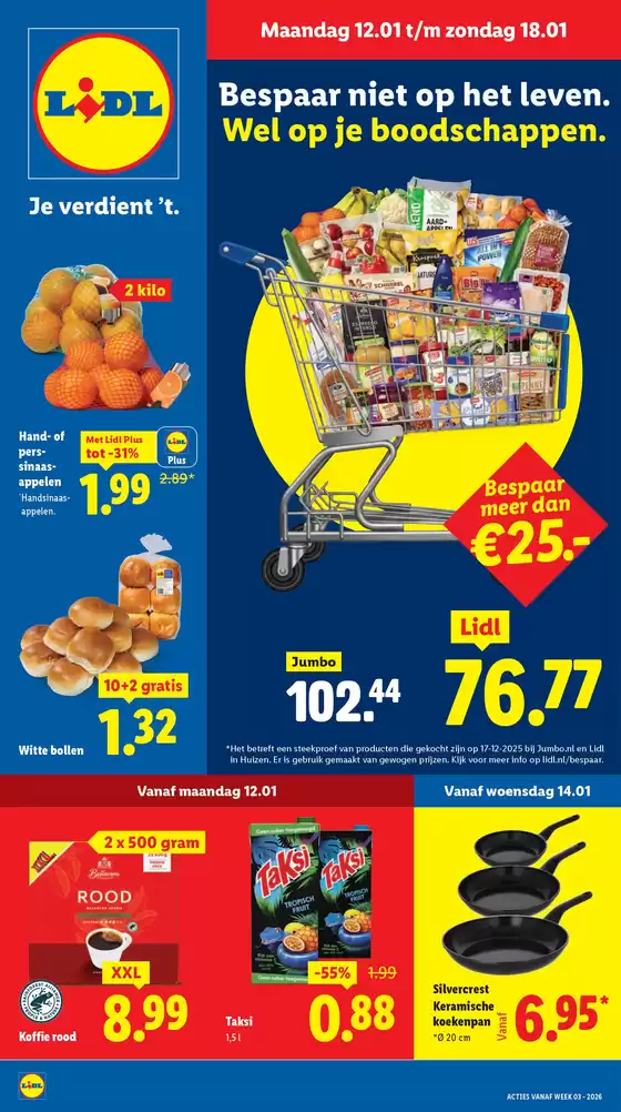 Catalogus van Lidl in Eindhoven | 12/01 - 18/01 | 2026-01-12T00:00:00.000Z - 2026-01-18T00:00:00.000Z