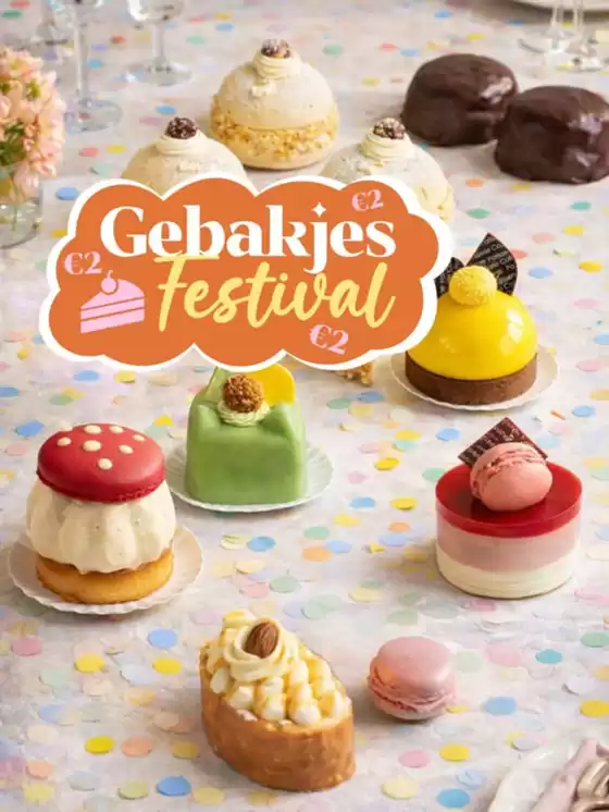 Catalogus van Strik Patisserie in Lelystad | Alle gebakjes voor €2 | 2026-01-14T00:00:00.000Z - 2026-01-16T00:00:00.000Z