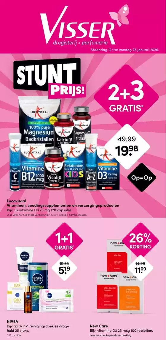 Catalogus van Drogisterij Visser in Naaldwijk | Drogisterij Visser folder | 2026-01-12T00:00:00.000Z - 2026-01-25T00:00:00.000Z