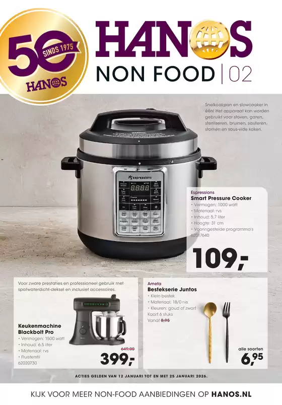 Catalogus van HANOS in Hooge Zwaluwe | HANOS Courant 2 Non-food | 2026-01-12T00:00:00.000Z - 2026-01-25T00:00:00.000Z