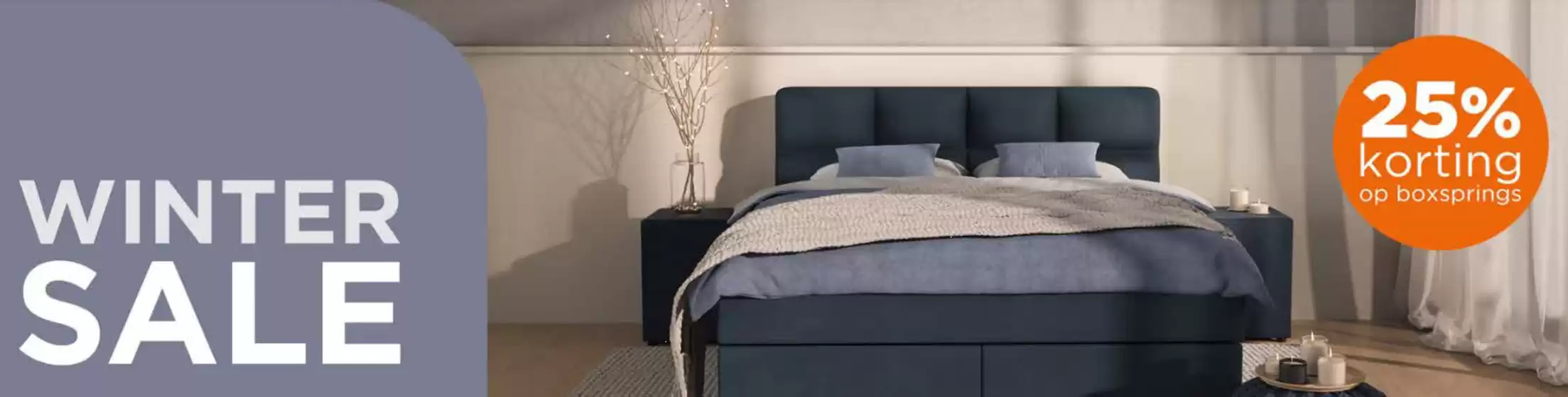 Catalogus van TotaalBED | 25% Korting op boxsprings | 2026-01-12T00:00:00.000Z - 2026-01-18T00:00:00.000Z