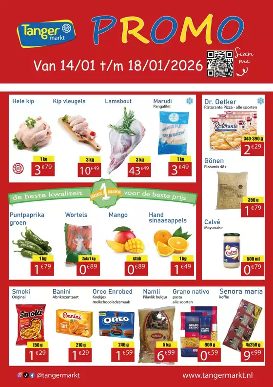 Catalogus van Tanger Markt in Schijndel | Tanger Markt folder | 2026-01-14T00:00:00.000Z - 2026-01-18T00:00:00.000Z