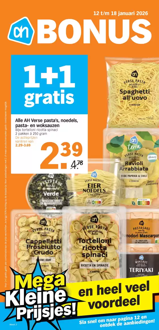 Catalogus van Albert Heijn in Tilburg | Exclusieve deals en koopjes | 2026-01-12T00:00:00.000Z - 2026-01-18T00:00:00.000Z