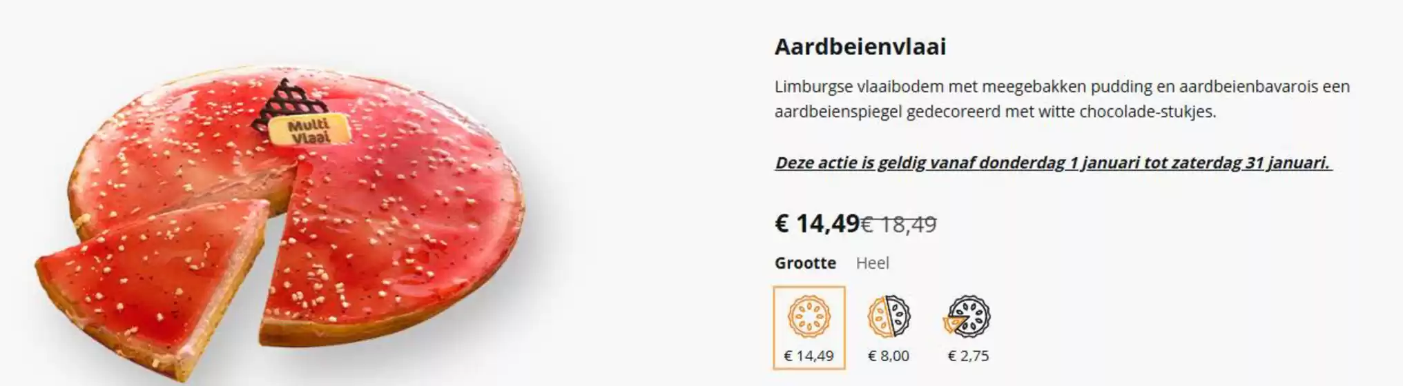 Catalogus van MultiVlaai in Amsterdam | Aardbeienvlaai Korting | 2026-01-19T00:00:00.000Z - 2026-01-31T00:00:00.000Z