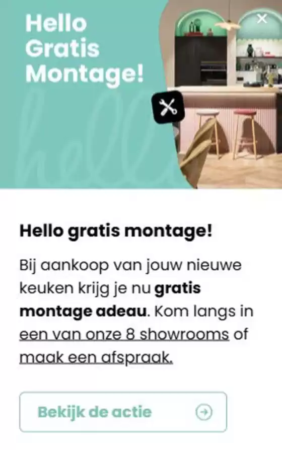 Catalogus van Küchen Direct in Eindhoven | Gratis montage! | 2026-01-22T00:00:00.000Z - 2026-01-29T00:00:00.000Z