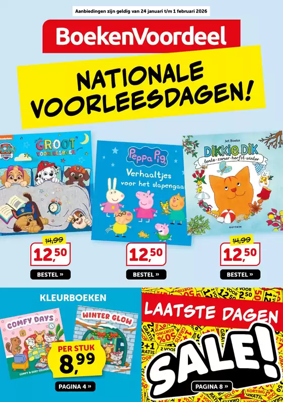 Catalogus van Boekenvoordeel in Helmond | Actuele deals en aanbiedingen | 2026-01-24T00:00:00.000Z - 2026-02-01T00:00:00.000Z