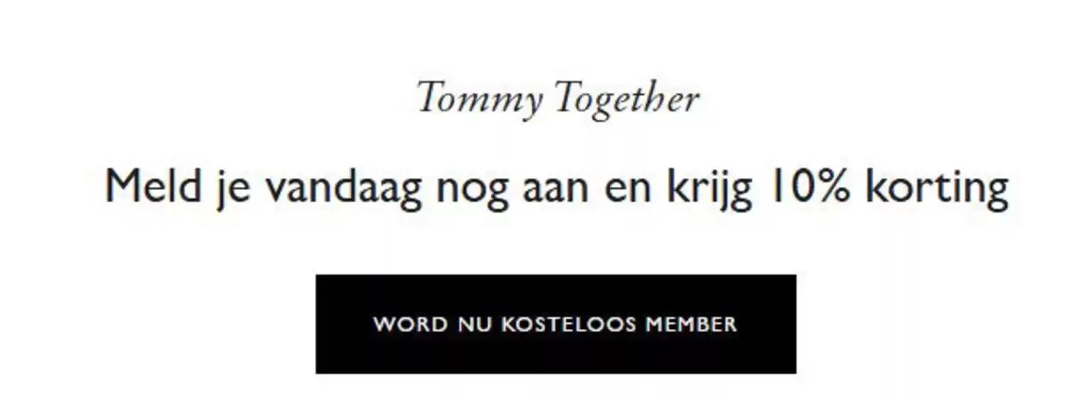 Catalogus van Tommy Hilfiger in Rotterdam | 10% Korting | 2026-01-26T00:00:00.000Z - 2026-01-31T00:00:00.000Z