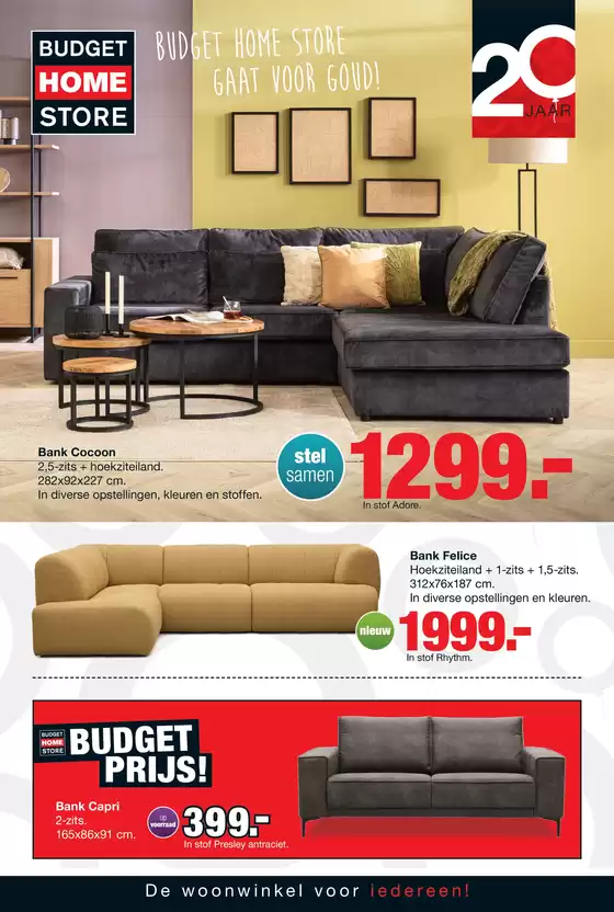 Catalogus van Budget Home Store in Den Haag | Budget Home Store folder | 2026-01-26T00:00:00.000Z - 2026-02-09T00:00:00.000Z
