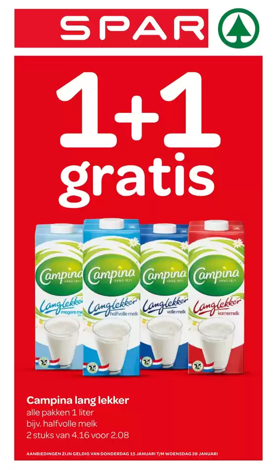 Catalogus van Spar in Oss | Speciale aanbiedingen voor u | 2026-01-15T00:00:00.000Z - 2026-01-28T00:00:00.000Z