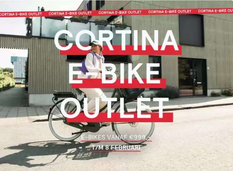 Catalogus van Fietsenwinkel in Leusden | E-bikes vanaf €999,- | 2026-01-28T00:00:00.000Z - 2026-02-08T00:00:00.000Z