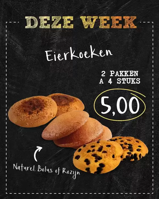 Catalogus van Bakkerij 't Stoepje in Scheveningen | Onze beste deals voor u | 2026-01-28T00:00:00.000Z - 2026-02-11T00:00:00.000Z