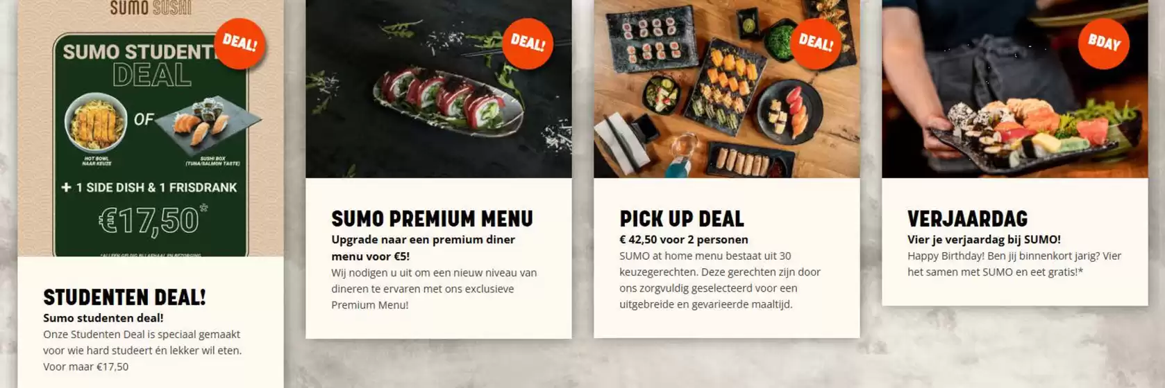 Catalogus van Restaurant Sumo in Arnhem | Deals | 2026-01-28T00:00:00.000Z - 2026-02-08T00:00:00.000Z
