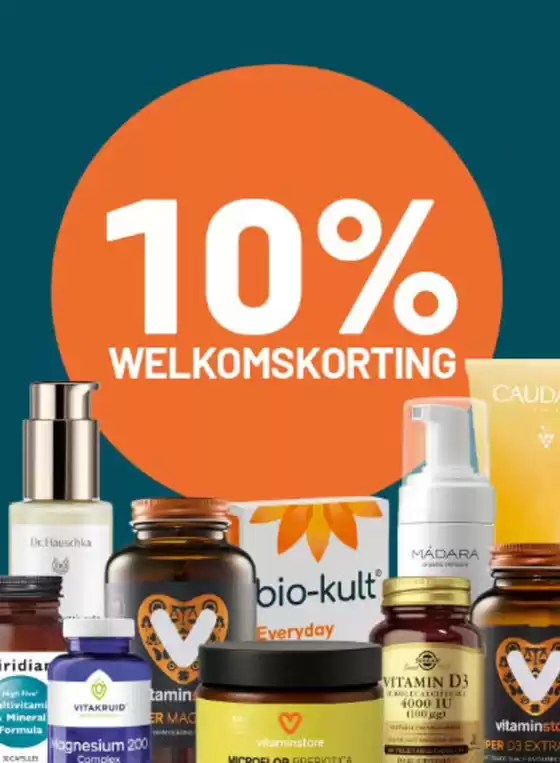 Catalogus van Vitaminstore in Berkel-Enschot | 10% Welkomskorting | 2026-01-29T00:00:00.000Z - 2026-02-05T00:00:00.000Z
