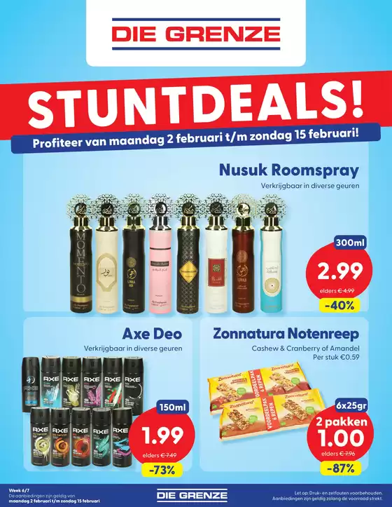 Catalogus van Medikamente die grenze in Son en Breugel | DieGrenze Folder Week 6 7 2026 | 2026-02-02T00:00:00.000Z - 2026-02-15T00:00:00.000Z