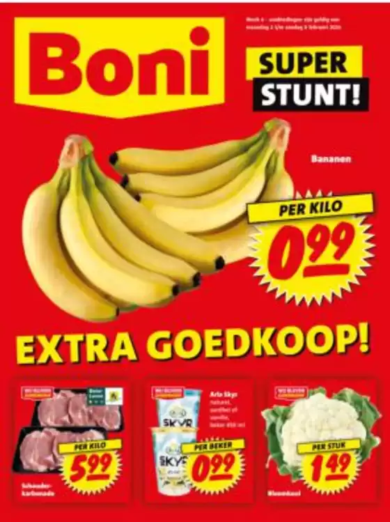 Catalogus van Boni in Vlaardingen | Topdeals en kortingen | 2026-02-02T00:00:00.000Z - 2026-02-08T00:00:00.000Z