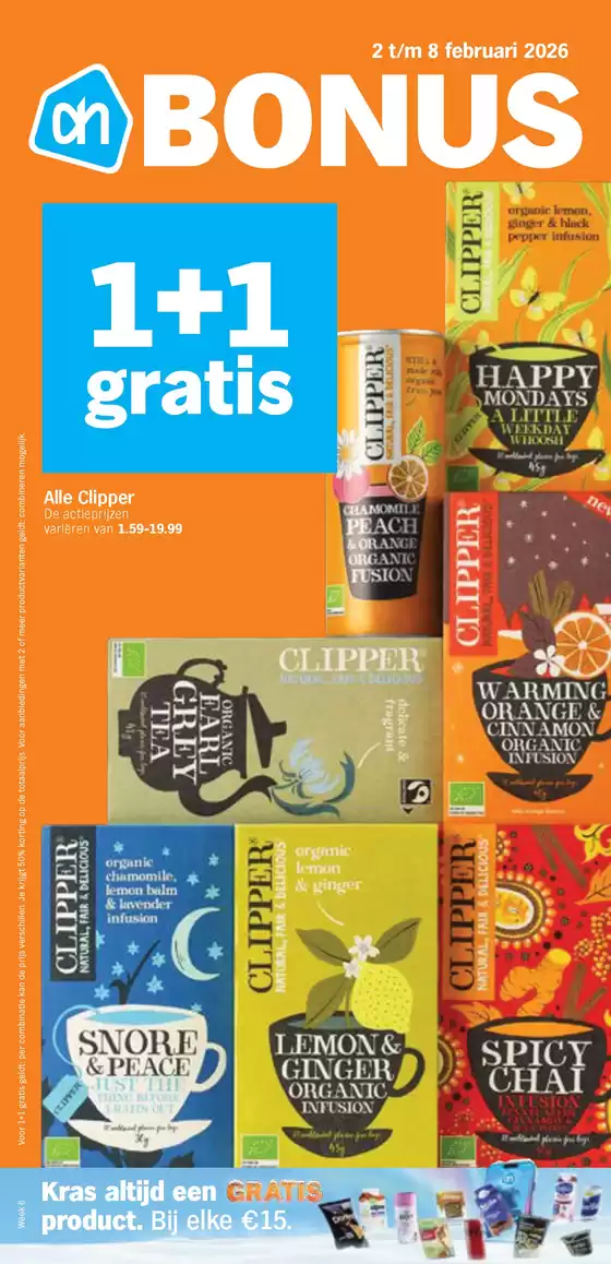 Catalogus van Albert Heijn in Vlaardingen | Onze beste deals voor u | 2026-02-02T00:00:00.000Z - 2026-02-08T00:00:00.000Z