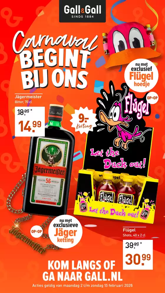 Catalogus van Gall & Gall in Pijnacker | Topdeals voor alle klanten | 2026-02-02T00:00:00.000Z - 2026-02-15T00:00:00.000Z