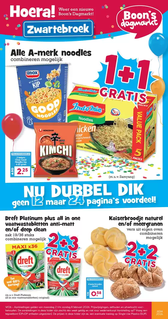 Catalogus van Boon's Markt in Pijnacker | Aantrekkelijke speciale aanbiedingen voor iedereen | 2026-02-02T00:00:00.000Z - 2026-02-08T00:00:00.000Z