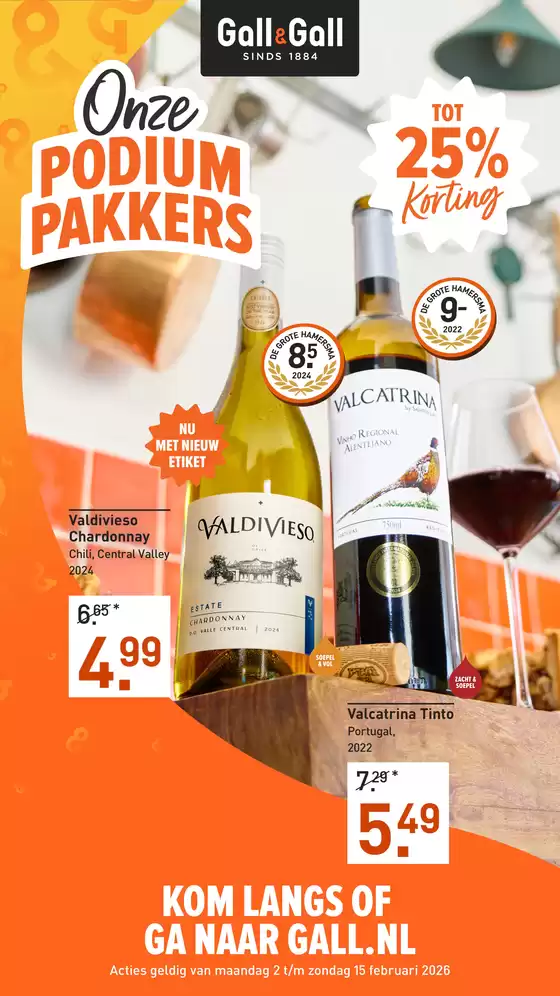Catalogus van Gall & Gall in Pijnacker | Gall & Gall folder | 2026-02-02T00:00:00.000Z - 2026-02-15T00:00:00.000Z