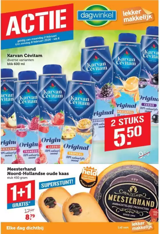 Catalogus van Dagwinkel in Pijnacker | Geweldig aanbod voor koopjesjagers | 2026-02-02T00:00:00.000Z - 2026-02-08T00:00:00.000Z