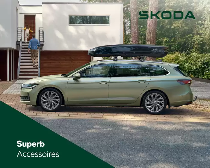 Catalogus van Škoda in Schinveld | Superb Combi Accessoires brochure | 2026-02-02T00:00:00.000Z - 2027-02-28T00:00:00.000Z