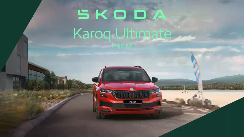 Catalogus van Škoda in Schinveld | Karoq Prijslijst per 1 januari 2026 | 2026-02-02T00:00:00.000Z - 2027-02-28T00:00:00.000Z