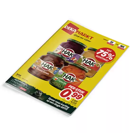 Catalogus van Dekamarkt in Heerhugowaard | Onze beste koopjes | 2026-02-01T00:00:00.000Z - 2026-02-28T00:00:00.000Z