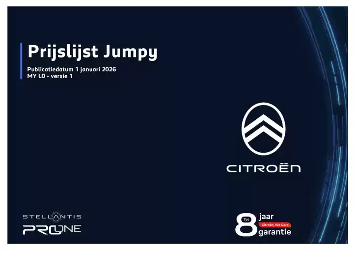 Catalogus van Citroën in Horst | 01012026 Prijzen en specificaties Jumpy | 2026-01-01T00:00:00.000Z - 2026-12-31T00:00:00.000Z