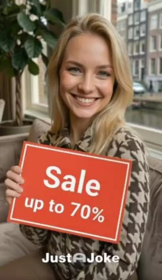 Catalogus van Just A Joke in Barneveld | Sale up to 70% | 2026-02-03T00:00:00.000Z - 2026-02-15T00:00:00.000Z