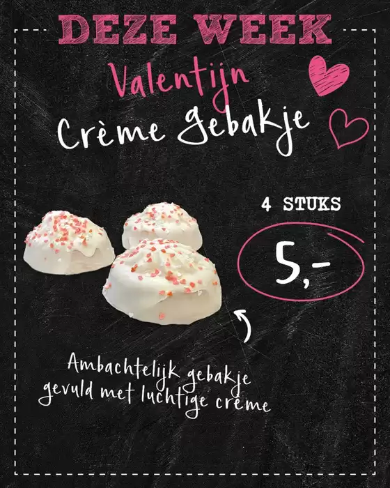 Catalogus van Bakkerij 't Stoepje in Oosterhout | Actuele koopjes en aanbiedingen | 2026-02-01T00:00:00.000Z - 2026-02-28T00:00:00.000Z