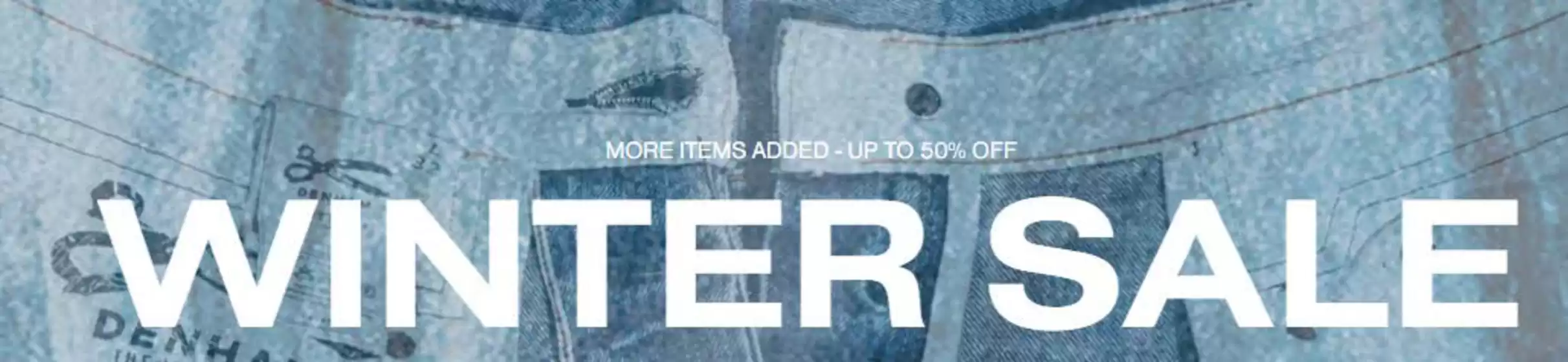 Catalogus van DENHAM in Mill | More items added, up to 50% Off winter sale | 2026-02-04T00:00:00.000Z - 2026-02-11T00:00:00.000Z