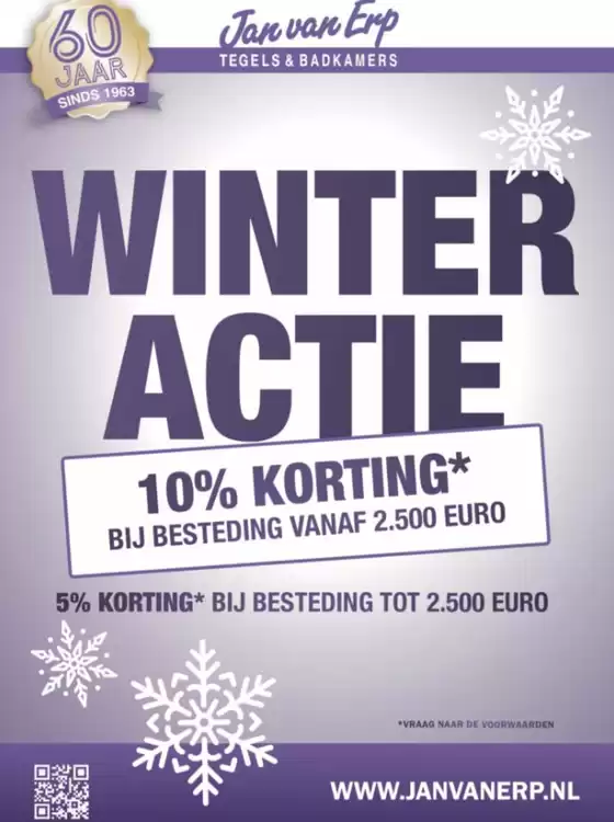 Catalogus van Jan van Erp tegels & sanitair in Den Haag | 10% korting bij een besteding vanaf €2500,- 5% korting bij een besteding tot €2500,-. | 2026-02-05T00:00:00.000Z - 2026-02-15T00:00:00.000Z