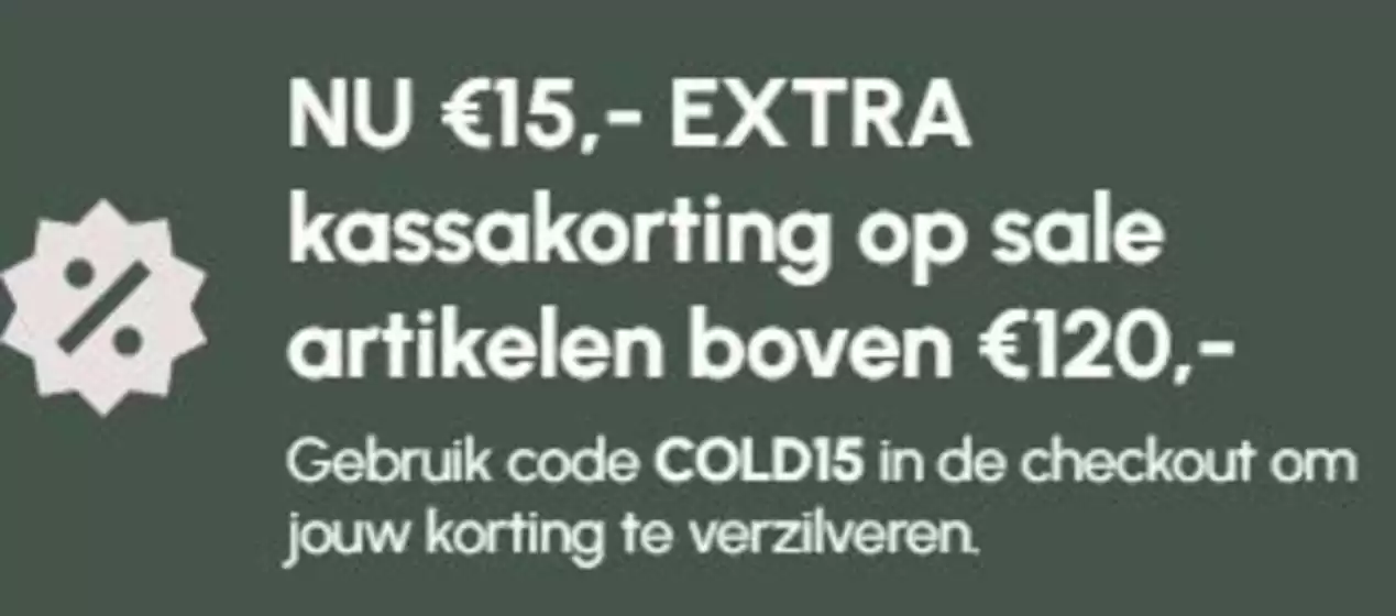 Catalogus van Van Arendonk Schoenmode in Goes | €15 extra Kassakorting op sale artikelen boven €120, code COLD15 | 2026-02-06T00:00:00.000Z - 2026-02-20T00:00:00.000Z