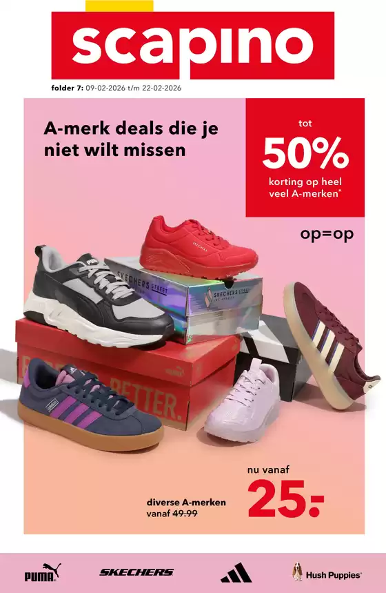 Catalogus van Scapino in Schagen | Scapino folder | 2026-02-09T00:00:00.000Z - 2026-02-22T00:00:00.000Z