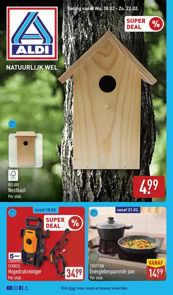 Catalogus van Aldi in Ressen | Vanaf Wo. 18.02. | 2026-02-18T00:00:00.000Z - 2026-02-22T00:00:00.000Z