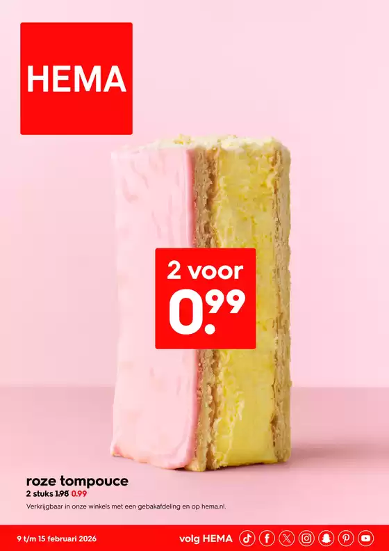 Catalogus van Hema in Zaandam | Folder | 2026-02-13T00:00:00.000Z - 2026-02-15T00:00:00.000Z